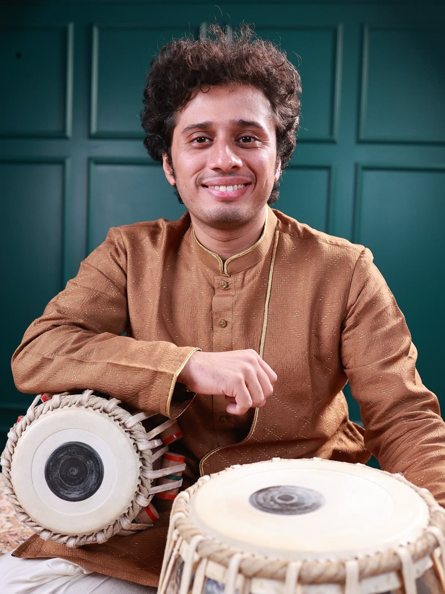 Rupak Dhamankar at the tabla