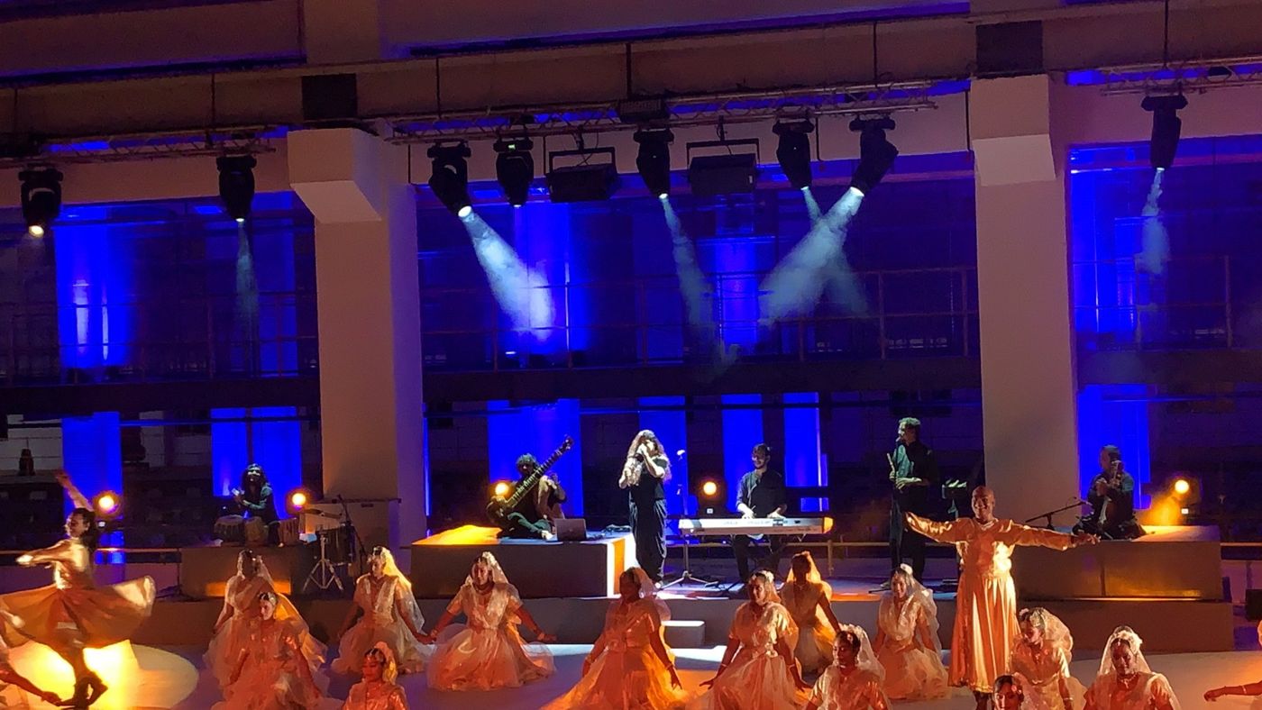 Stage at a Canon show