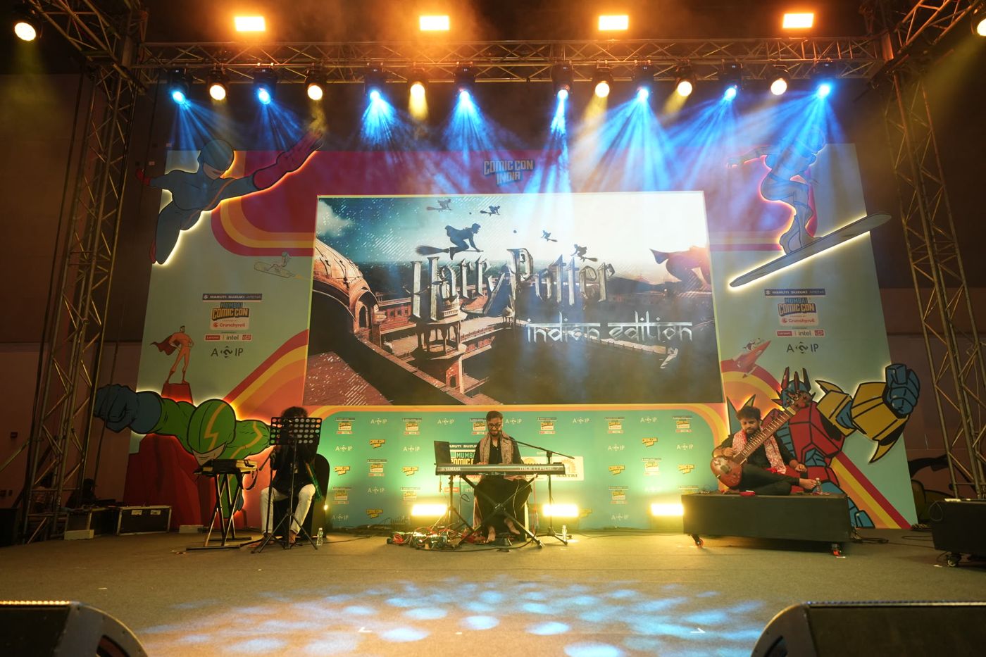 Stage at a Corning Gorilla Glass show