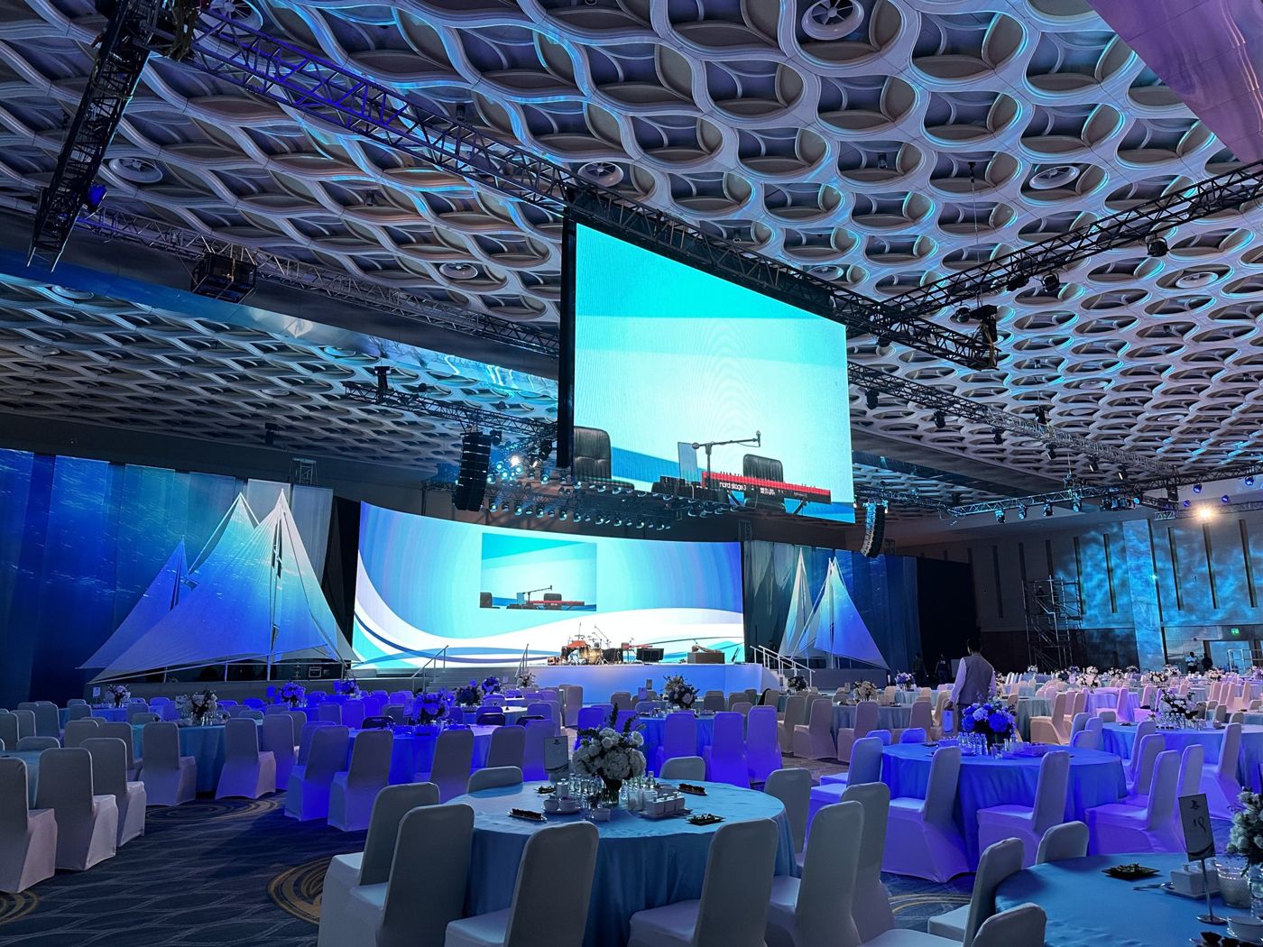 Stage at a Godrej show