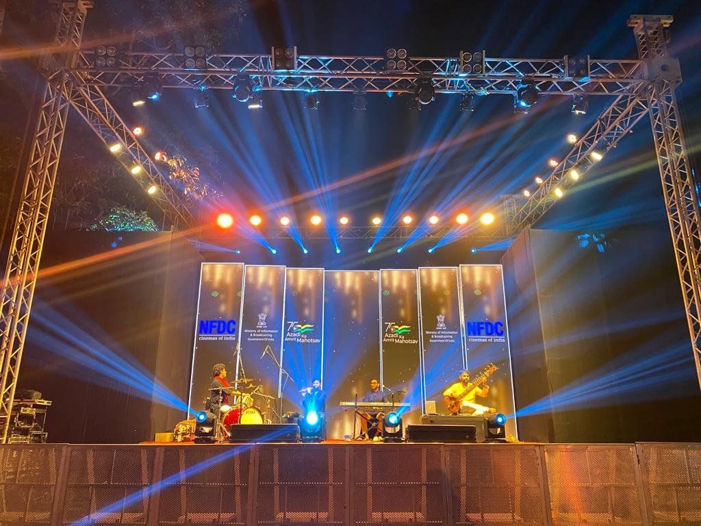 Stage at a GroupM show
