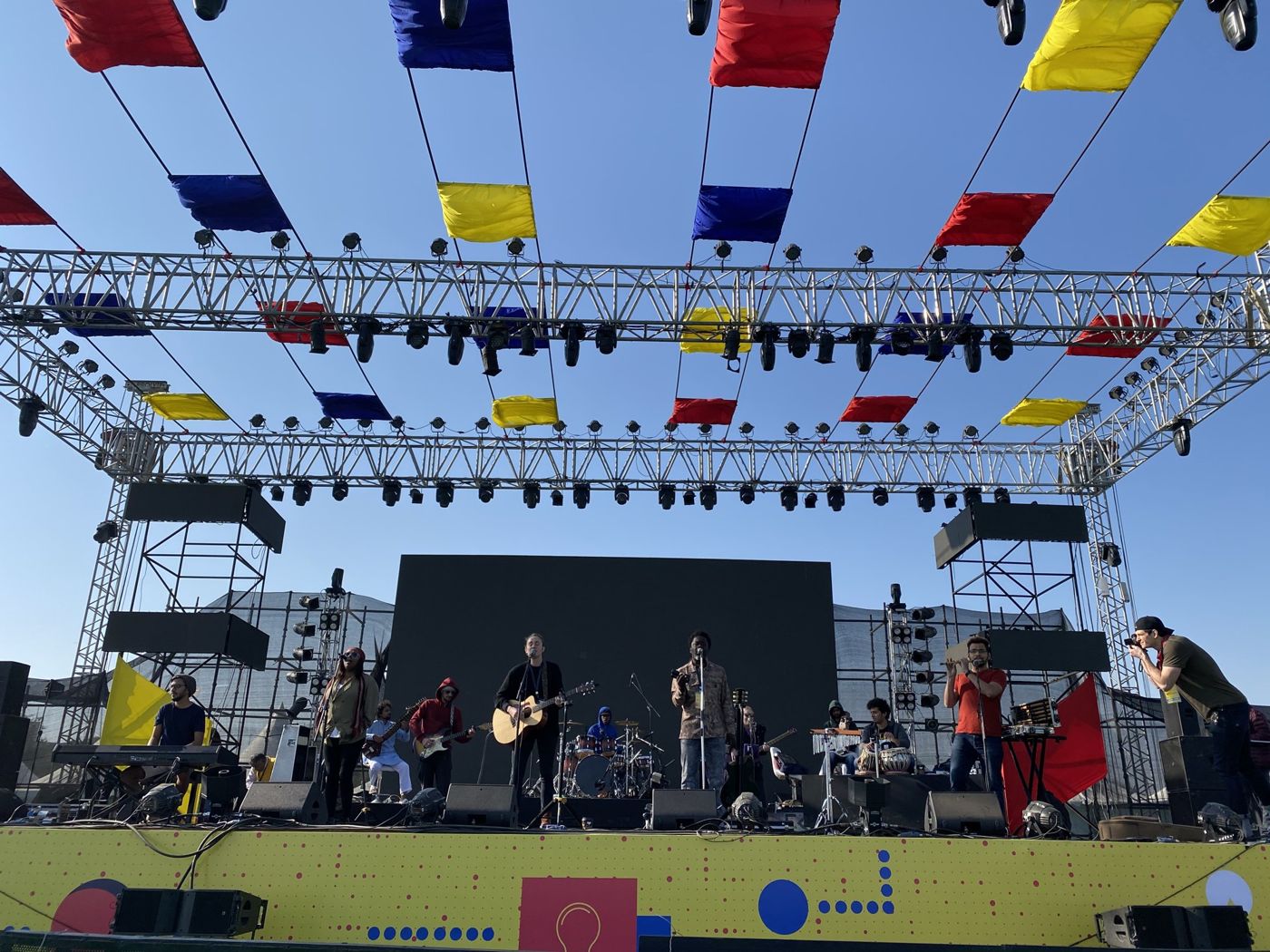 Stage at a IFFI show