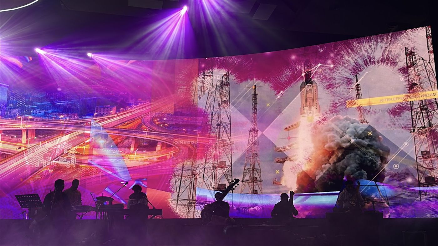 Stage at a Meta show