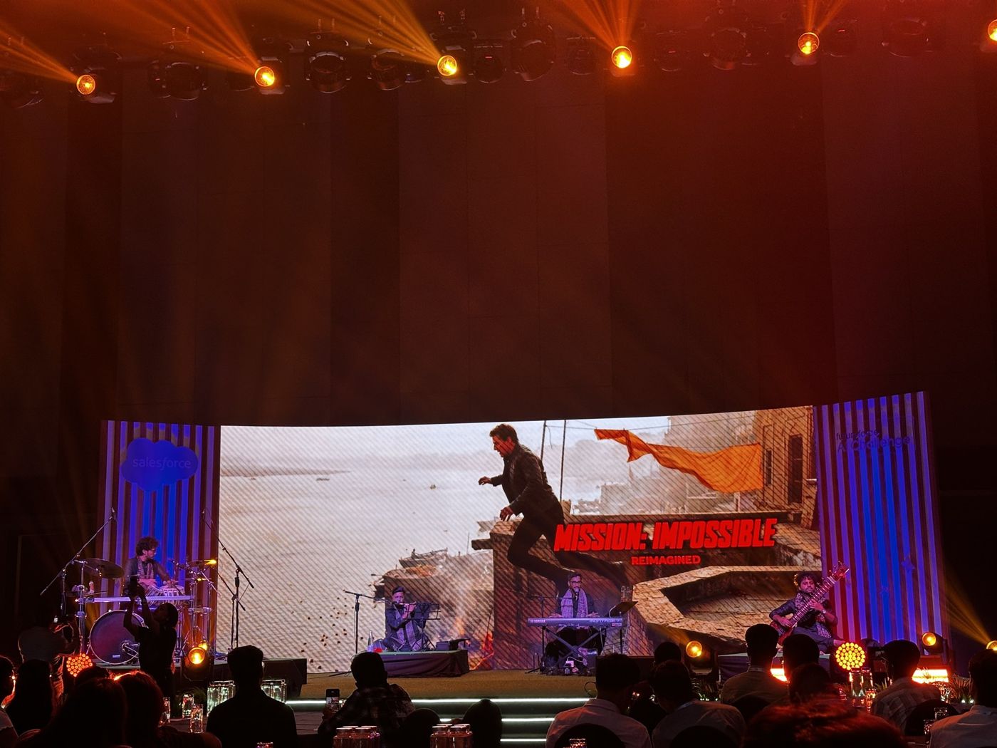 Stage at a Microsoft show